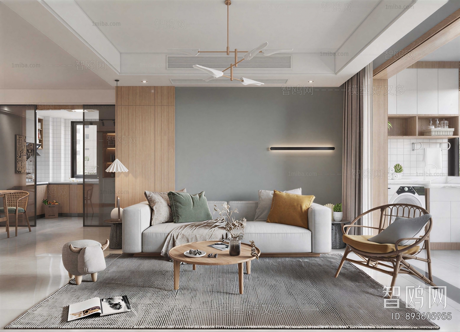 Nordic Style A Living Room