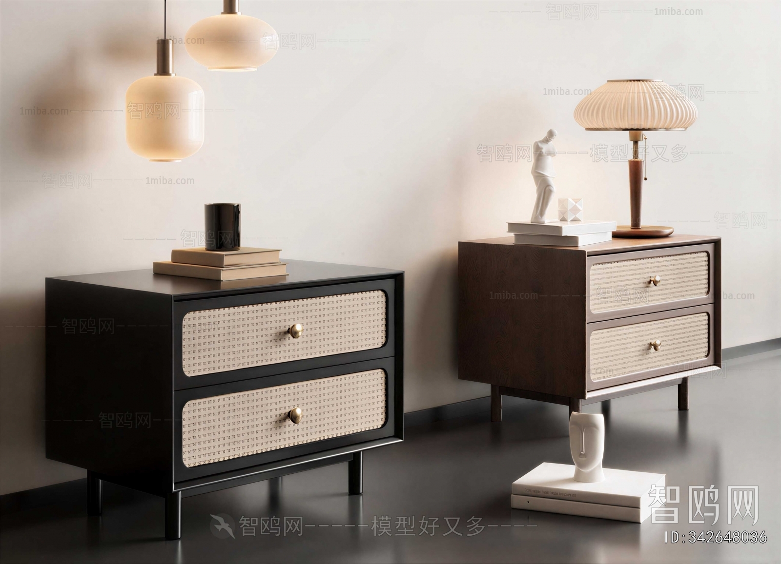 Modern Bedside Cupboard