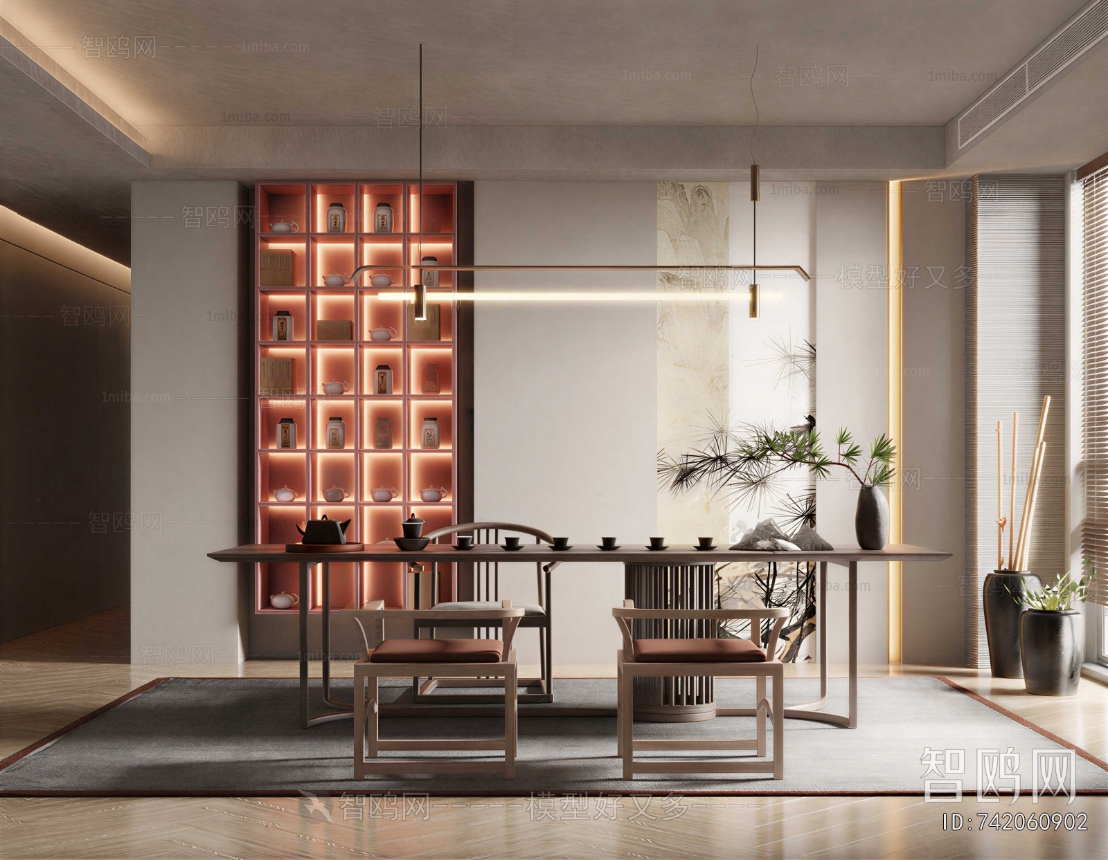 New Chinese Style Tea House