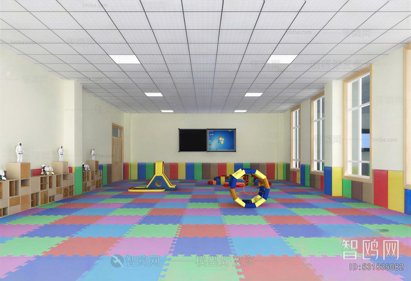 Modern Children's Playroom