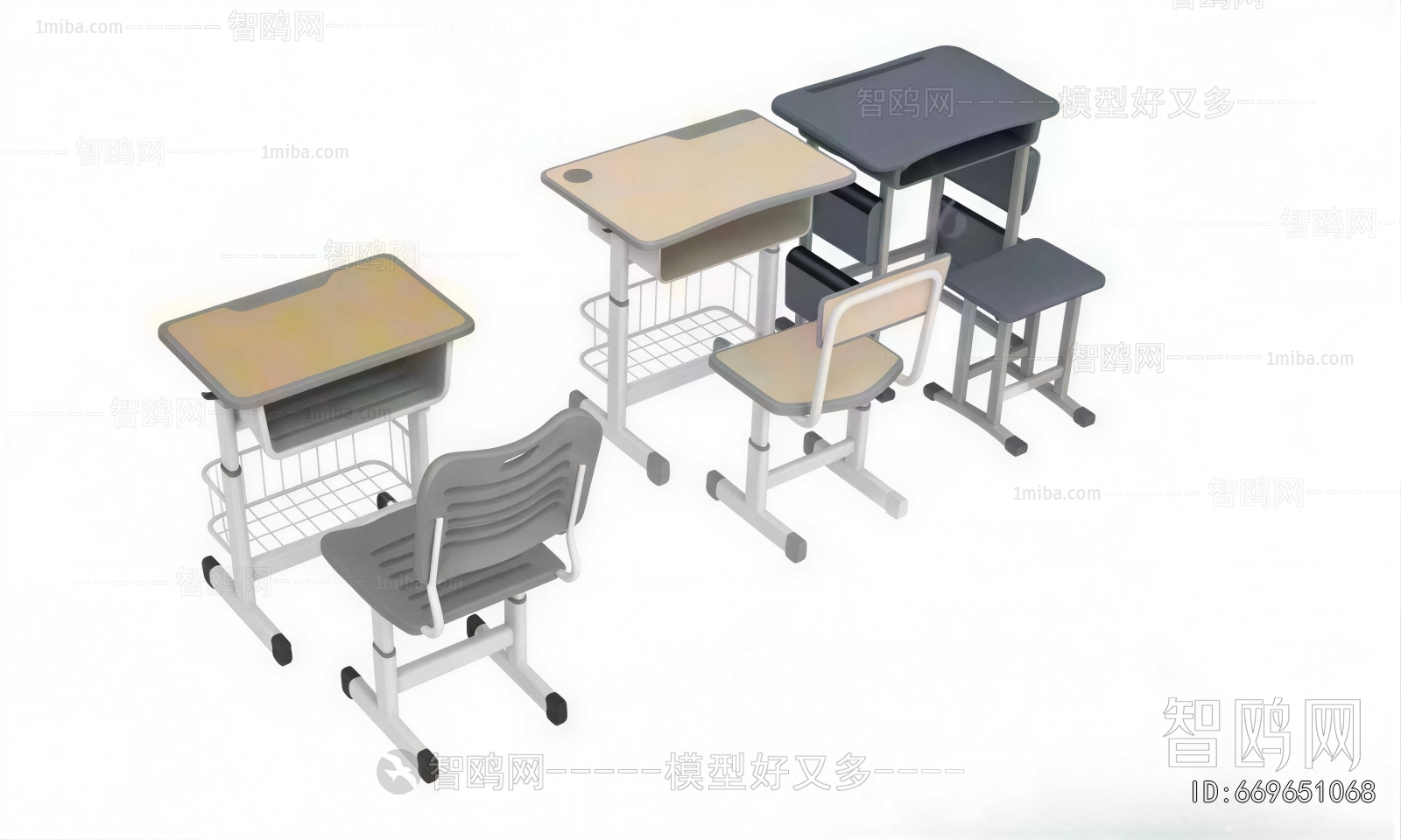 Modern Computer Desk And Chair