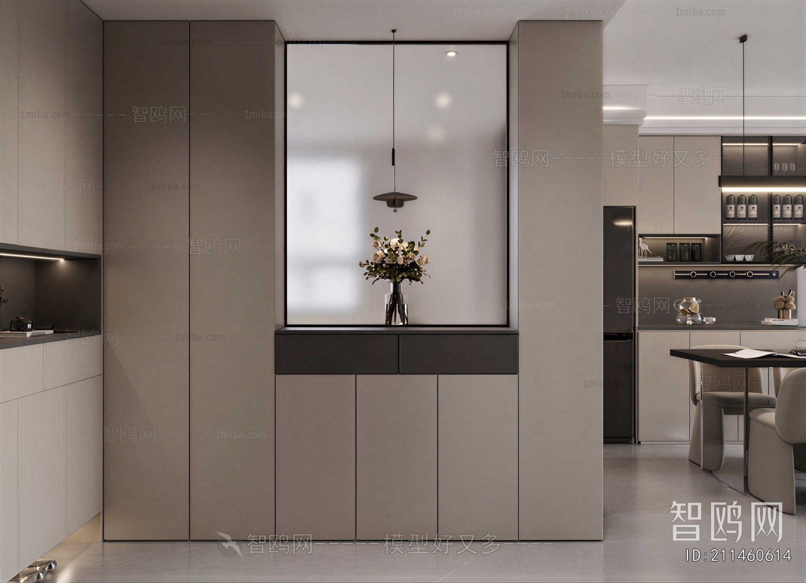 Modern Hallway