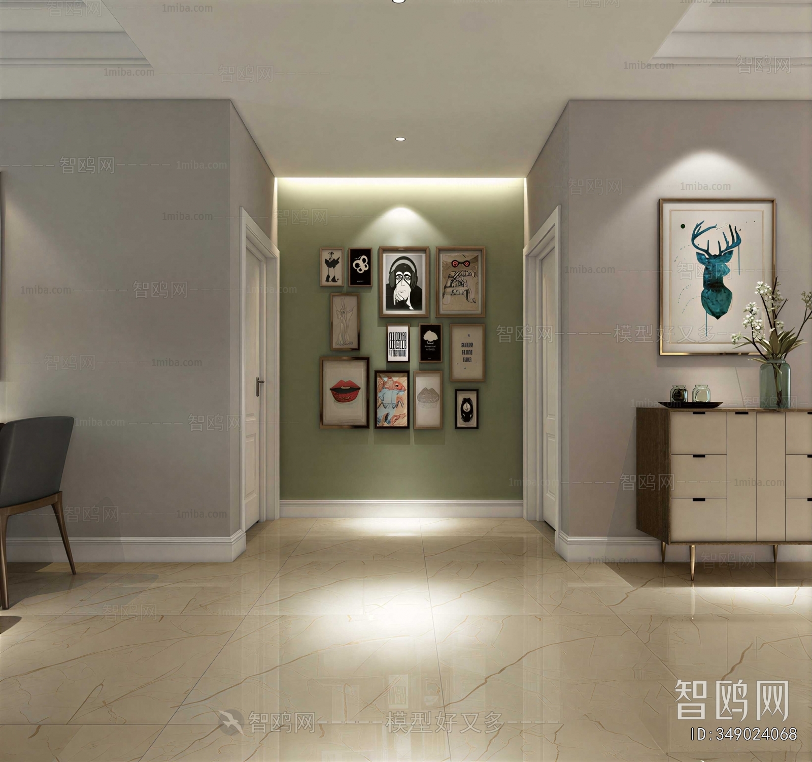Modern Hallway