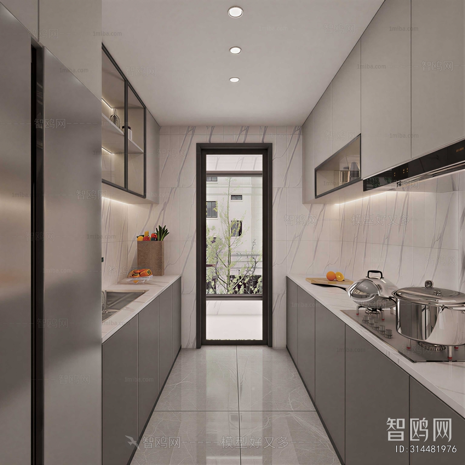 Modern The Kitchen