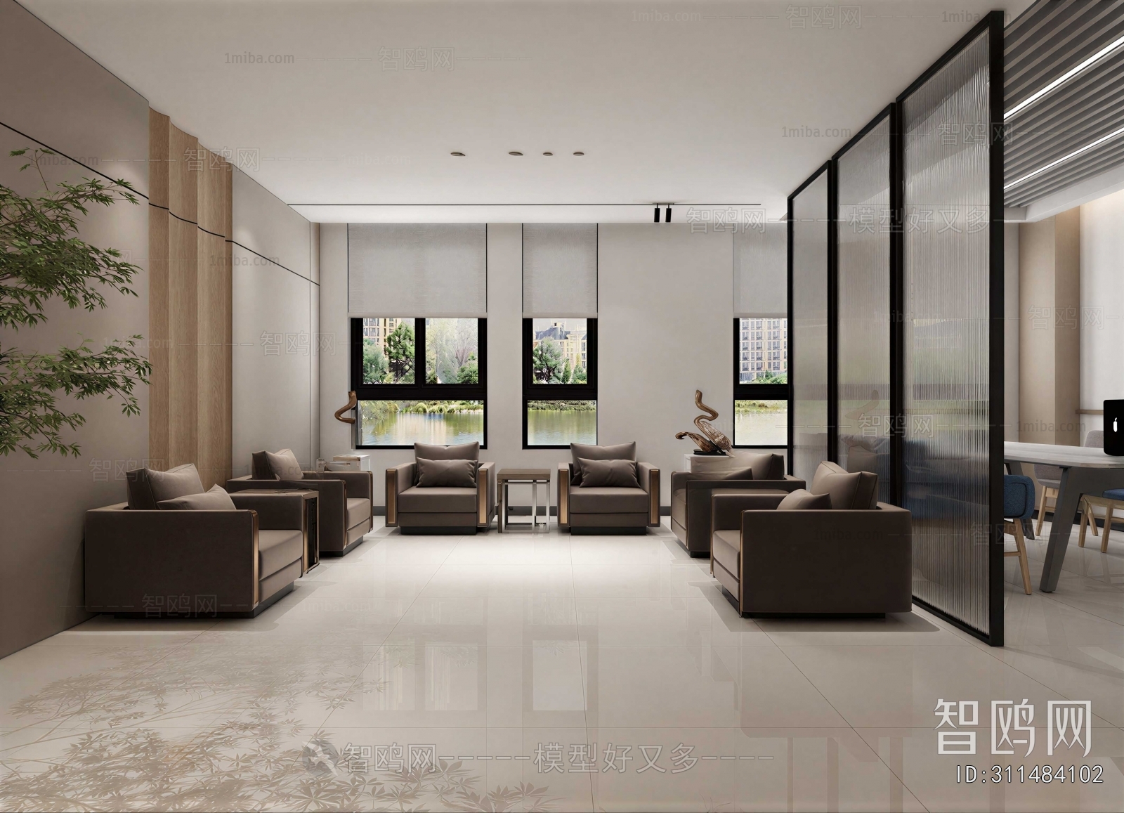 Modern Reception Room