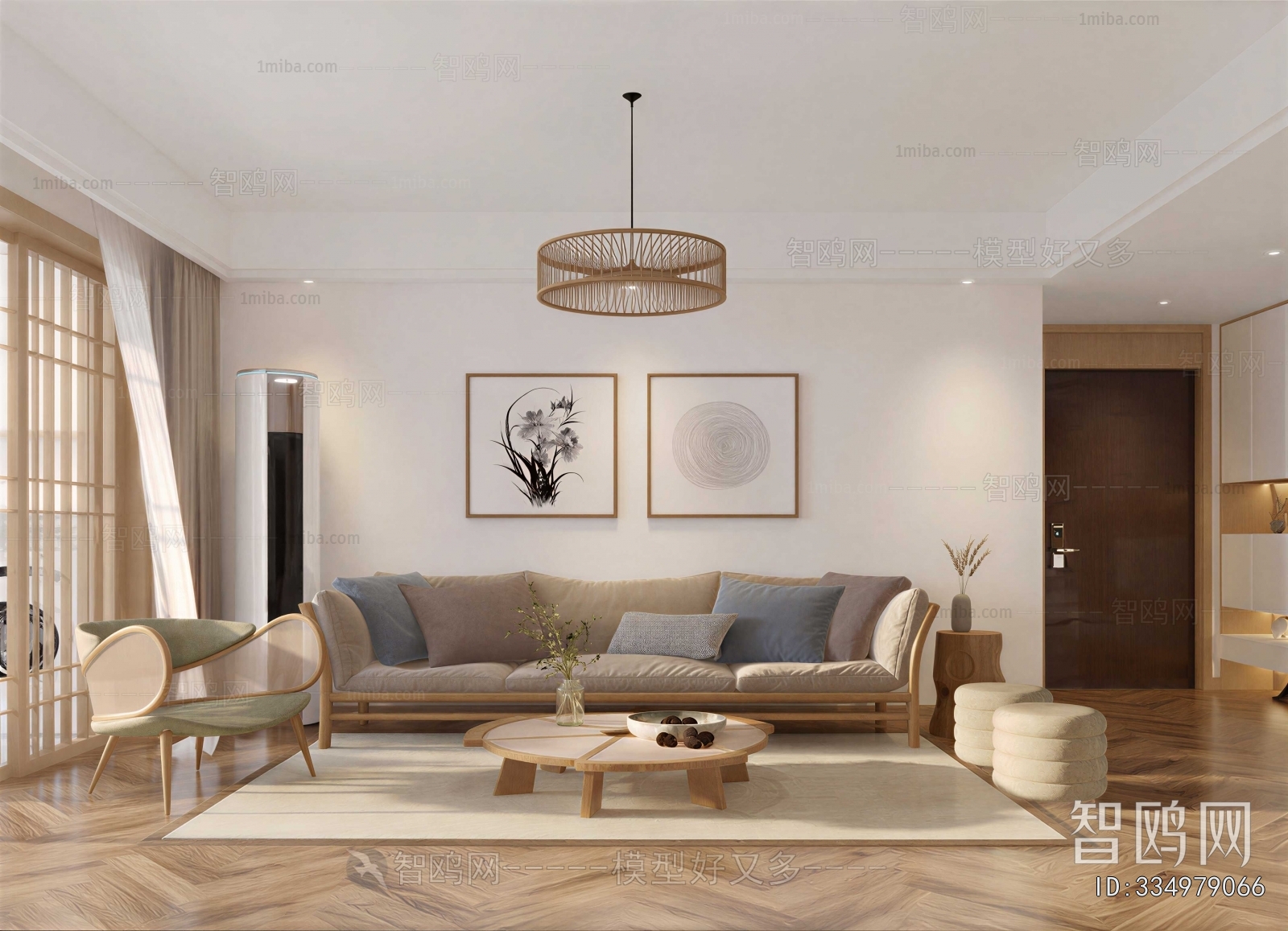 Japanese Style A Living Room