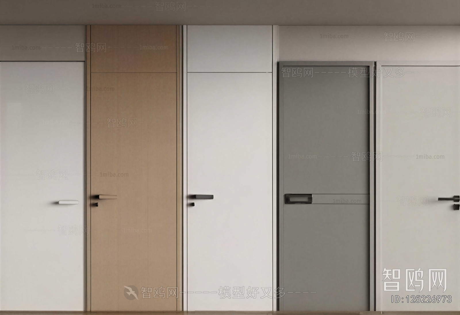 Modern Single Door