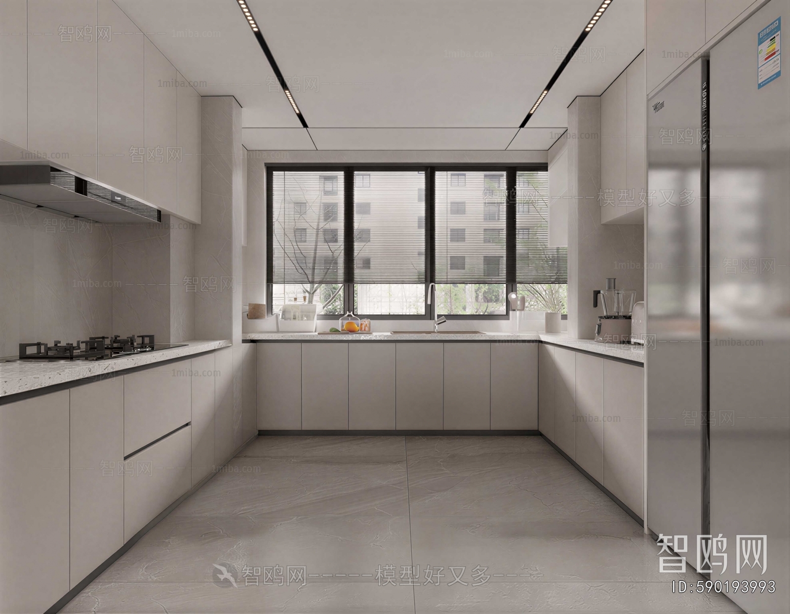Modern The Kitchen