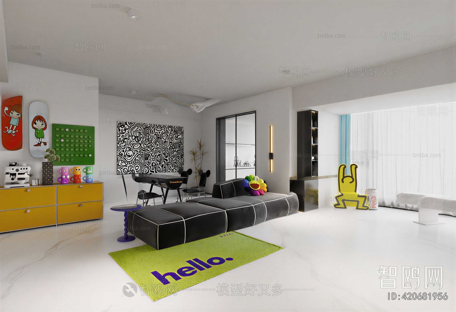 Modern A Living Room