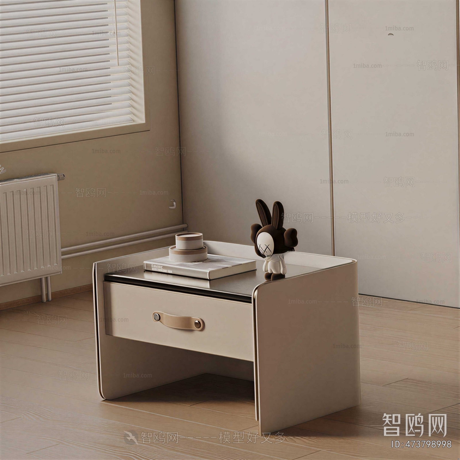 Modern Bedside Cupboard