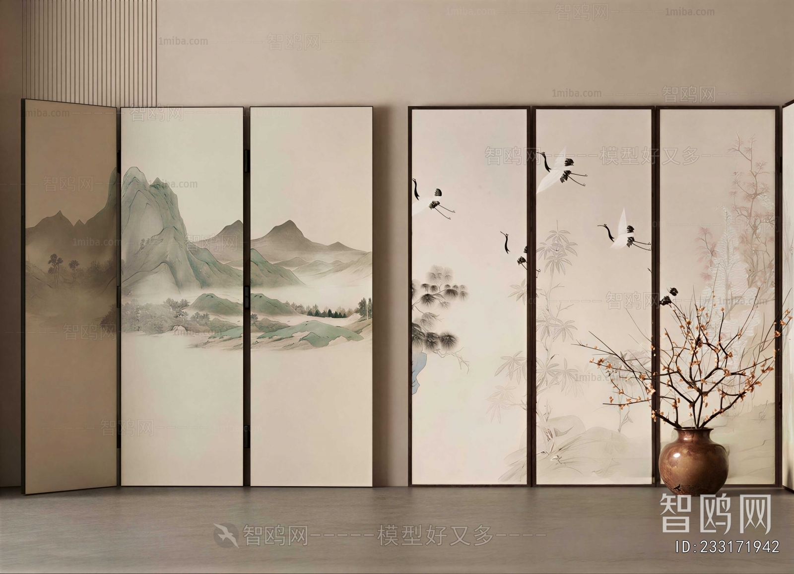 New Chinese Style Partition