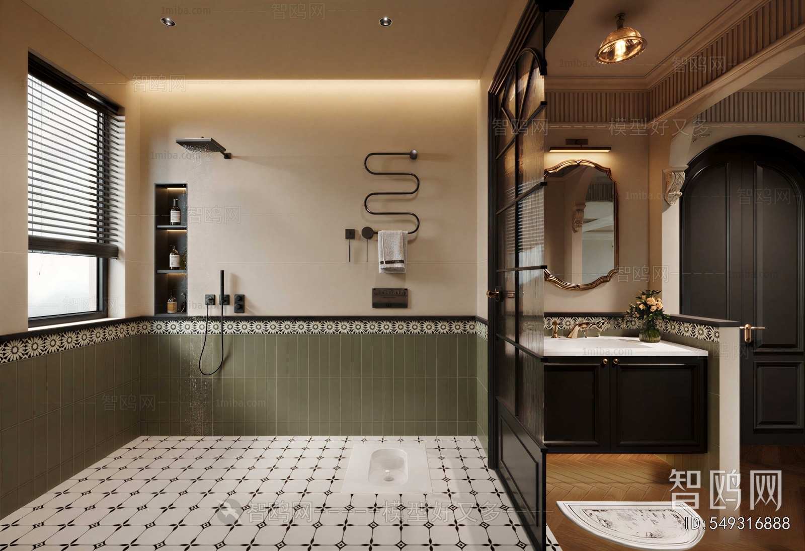 French Style TOILET