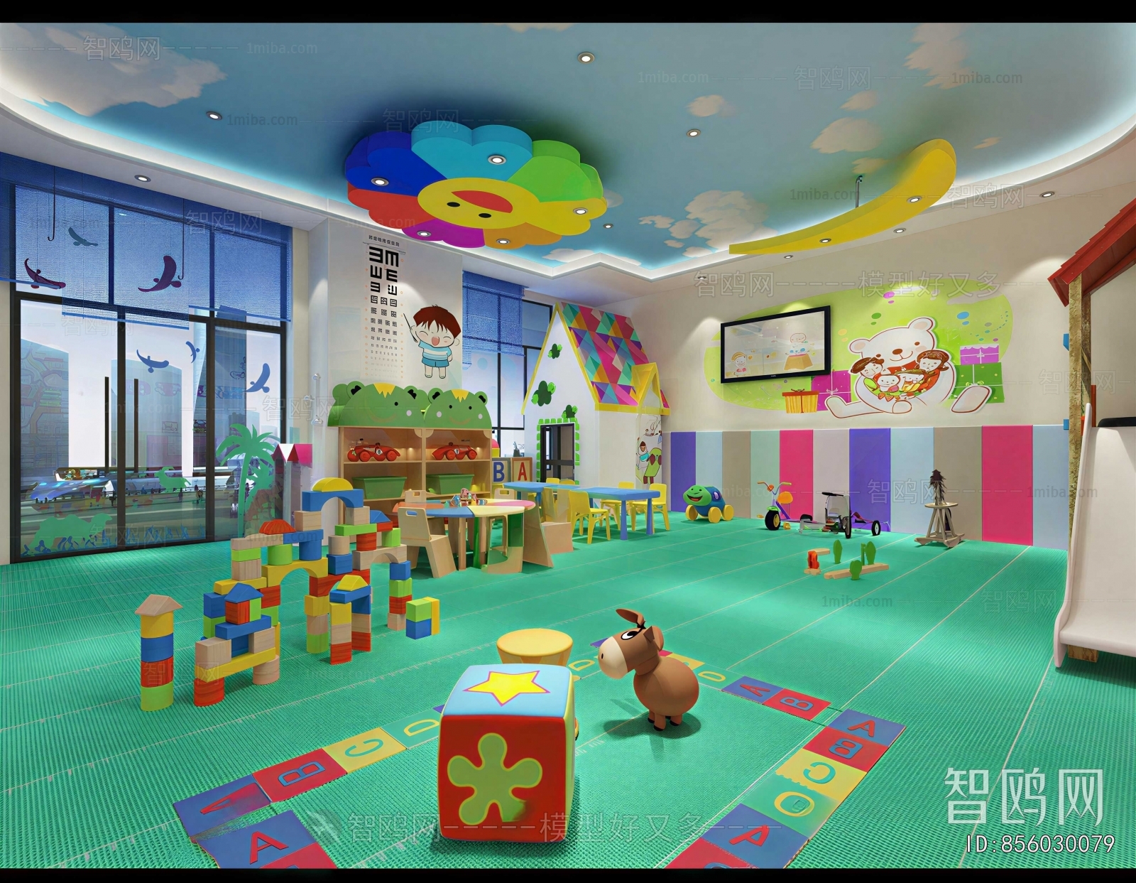 Modern Children's Playroom