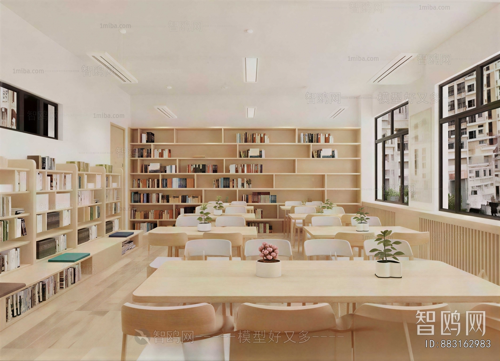 Modern Bookstore Book Bar