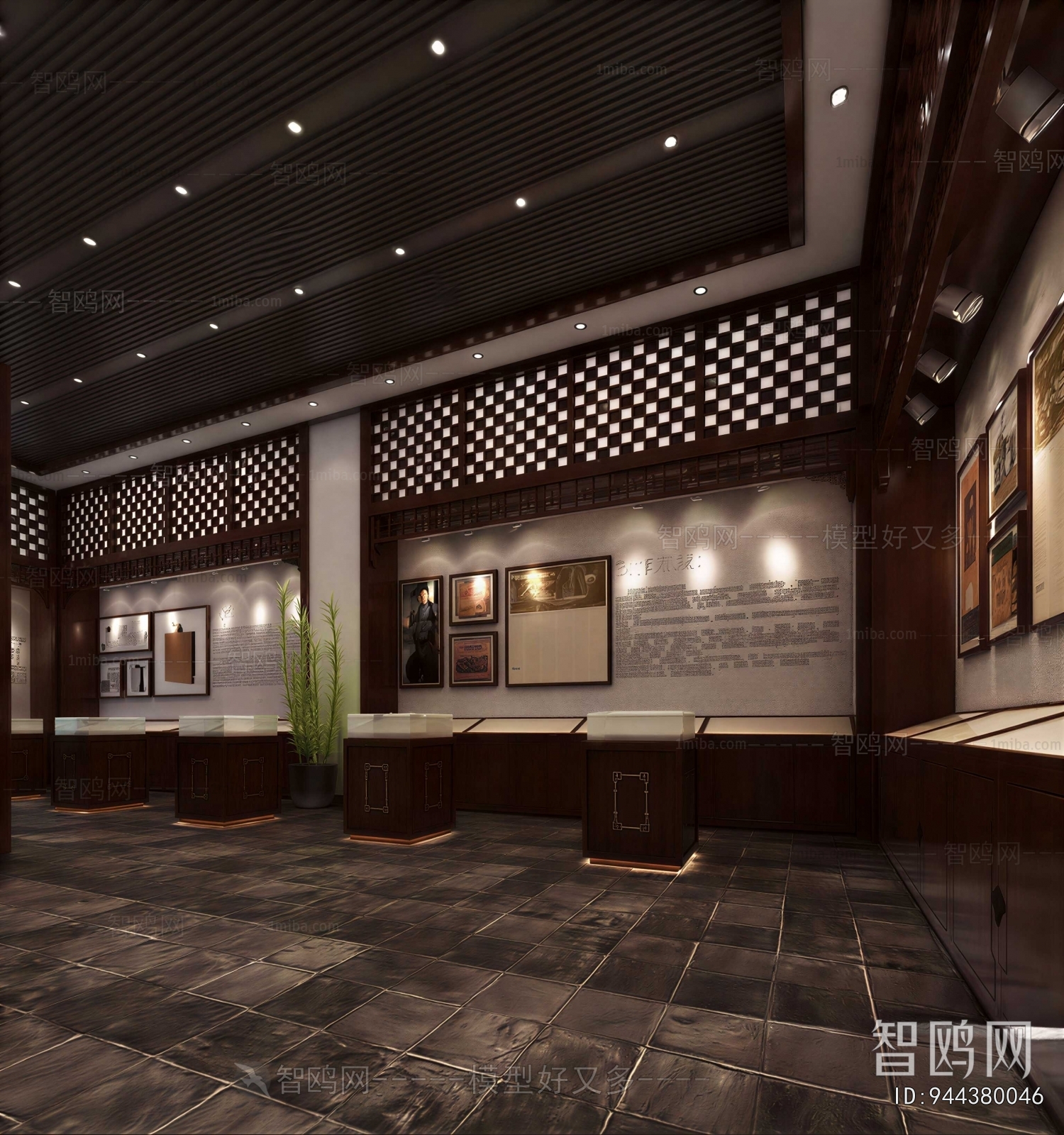 New Chinese Style Exhibition Hall