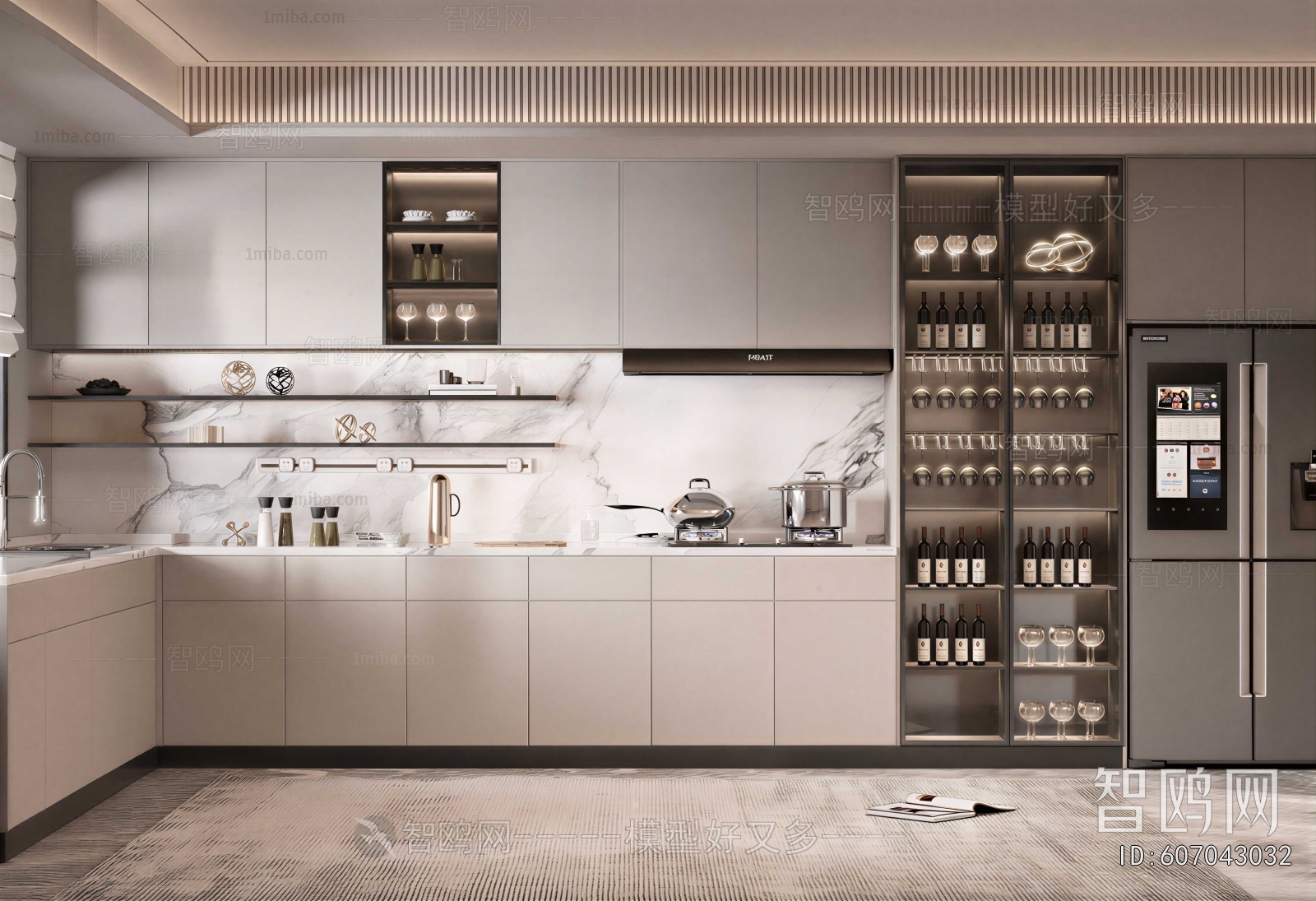 Modern The Kitchen