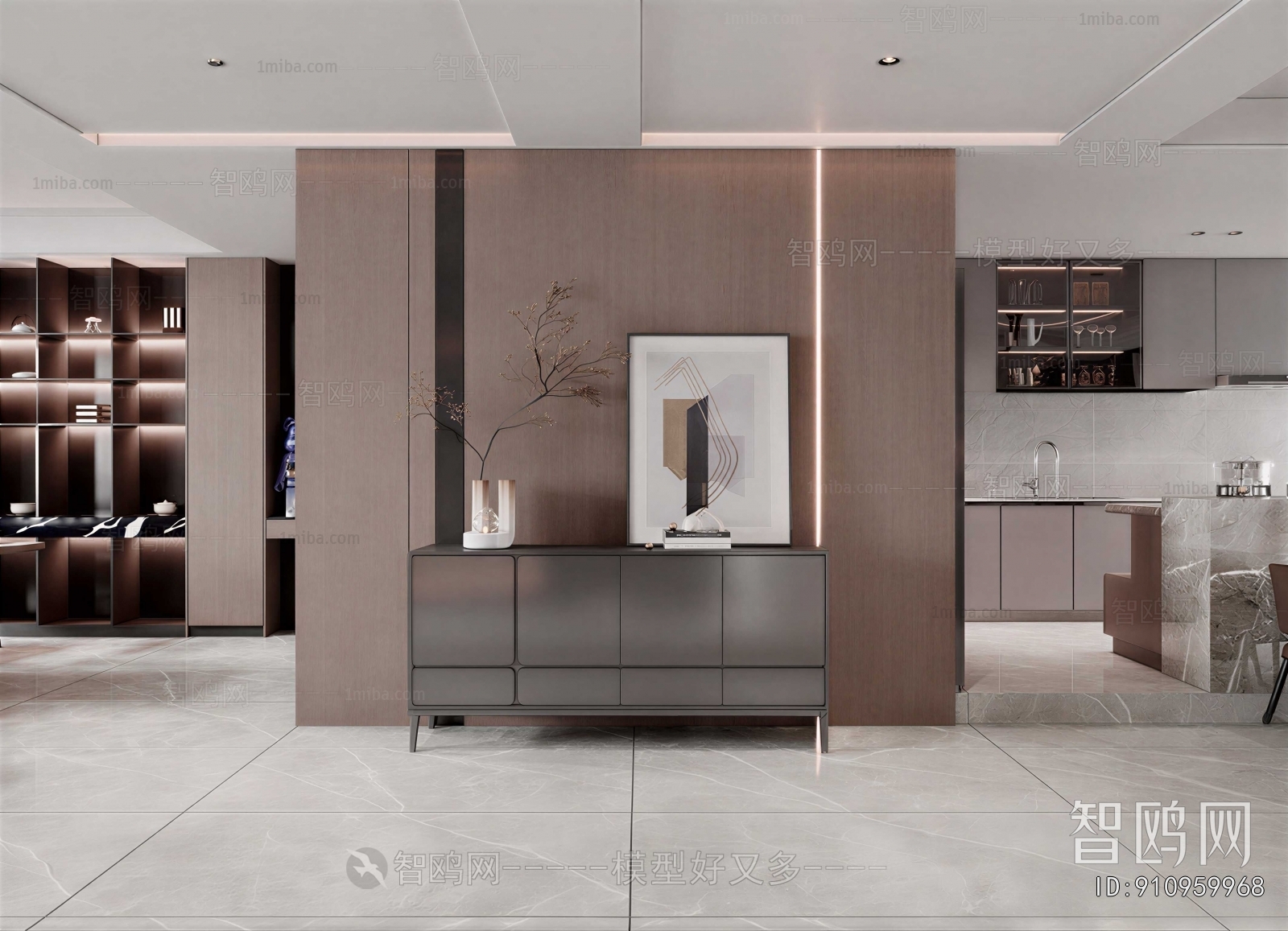 Modern Hallway