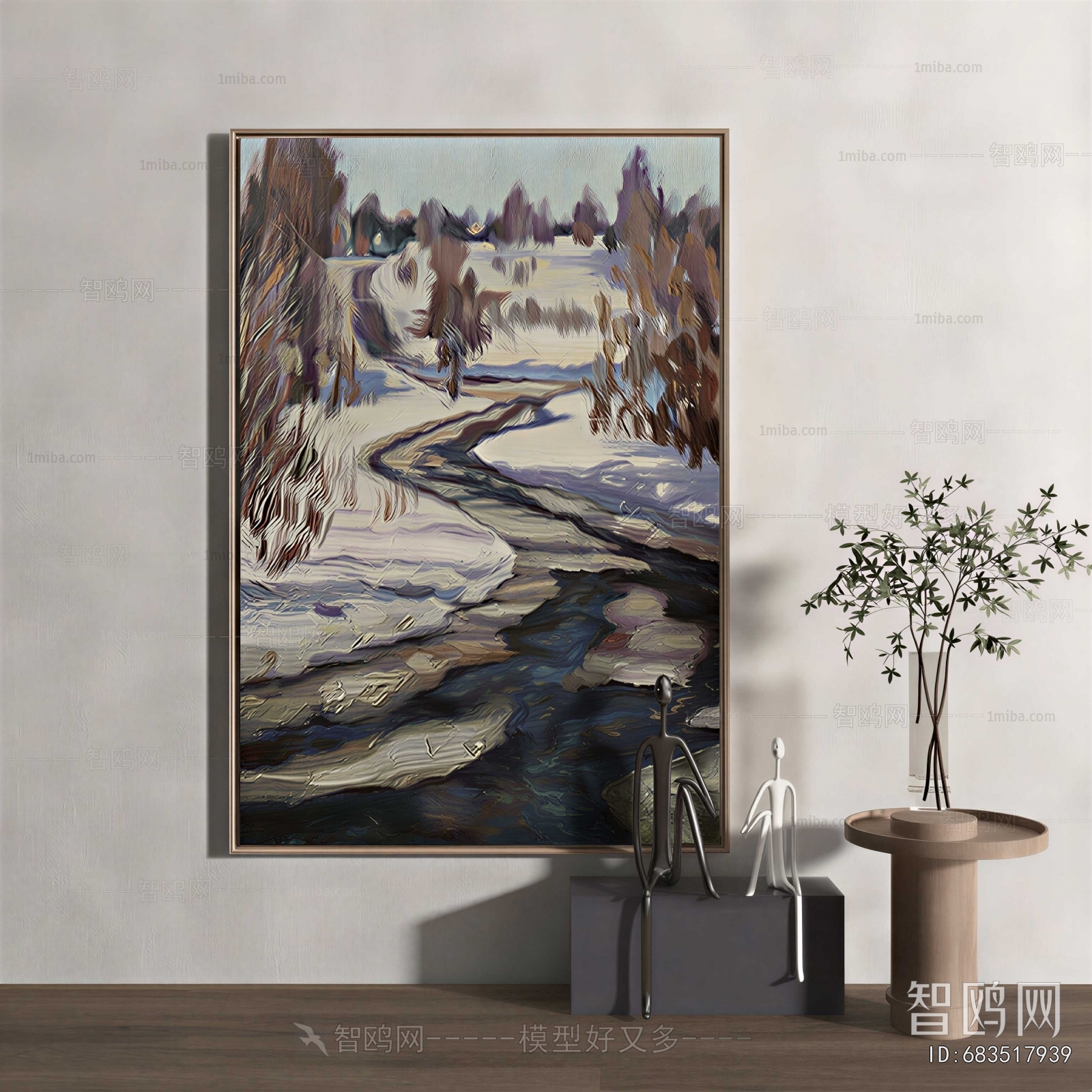 Wabi-sabi Style Painting