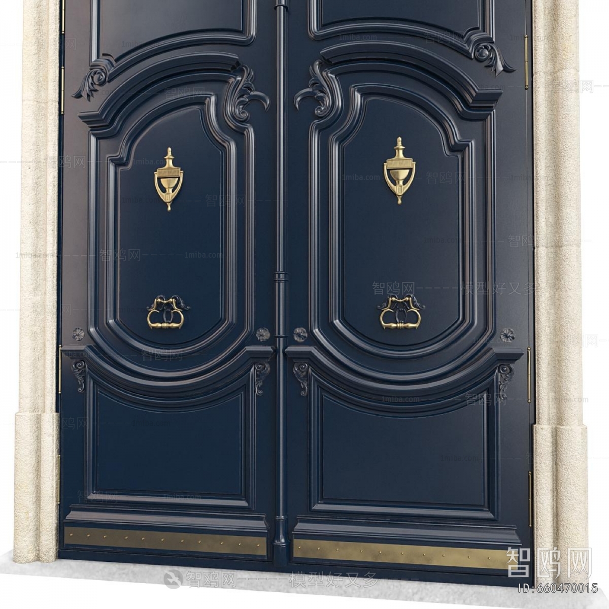 American Style Double Door