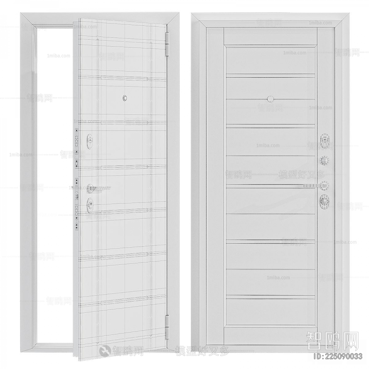 Modern Single Door