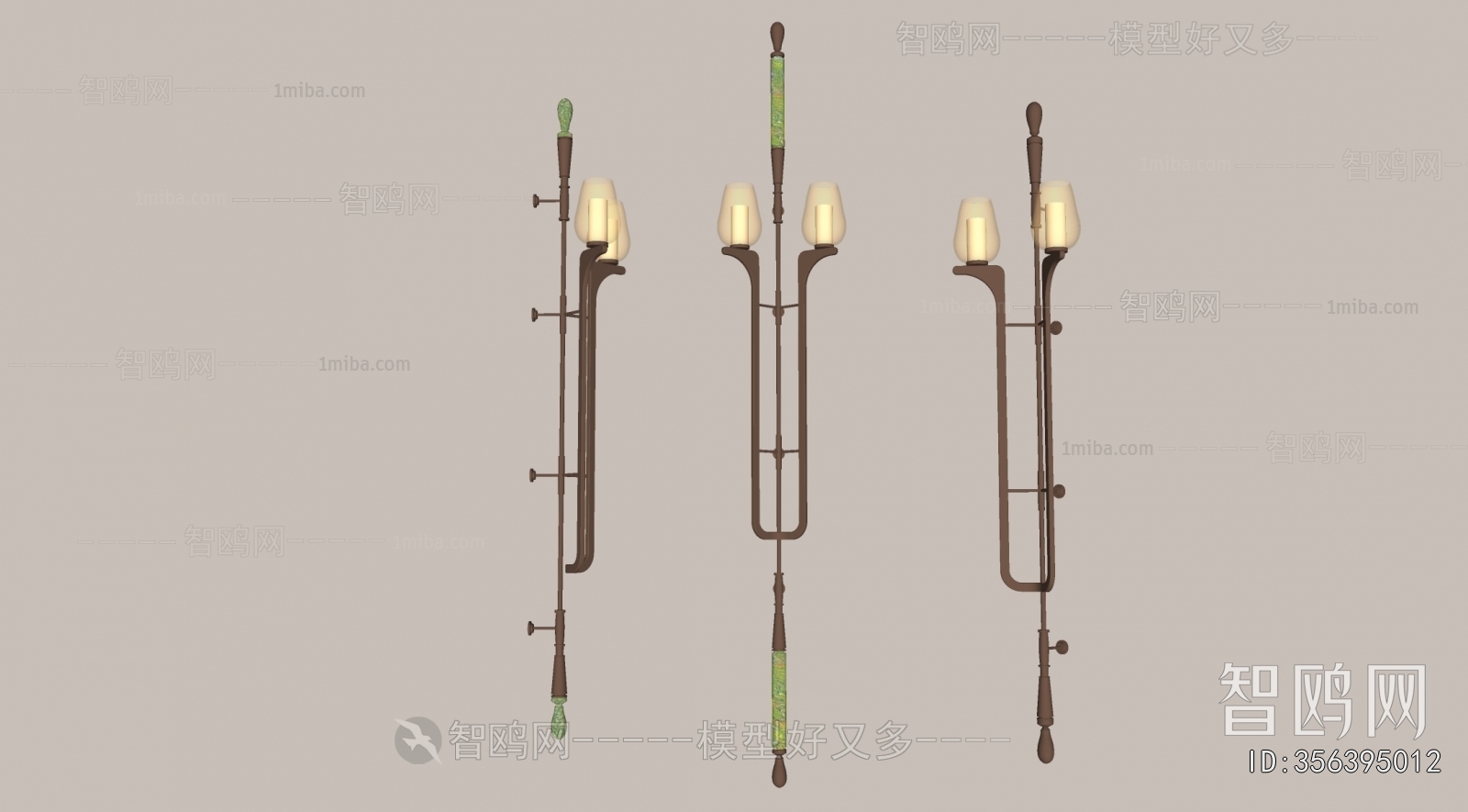New Chinese Style Wall Lamp