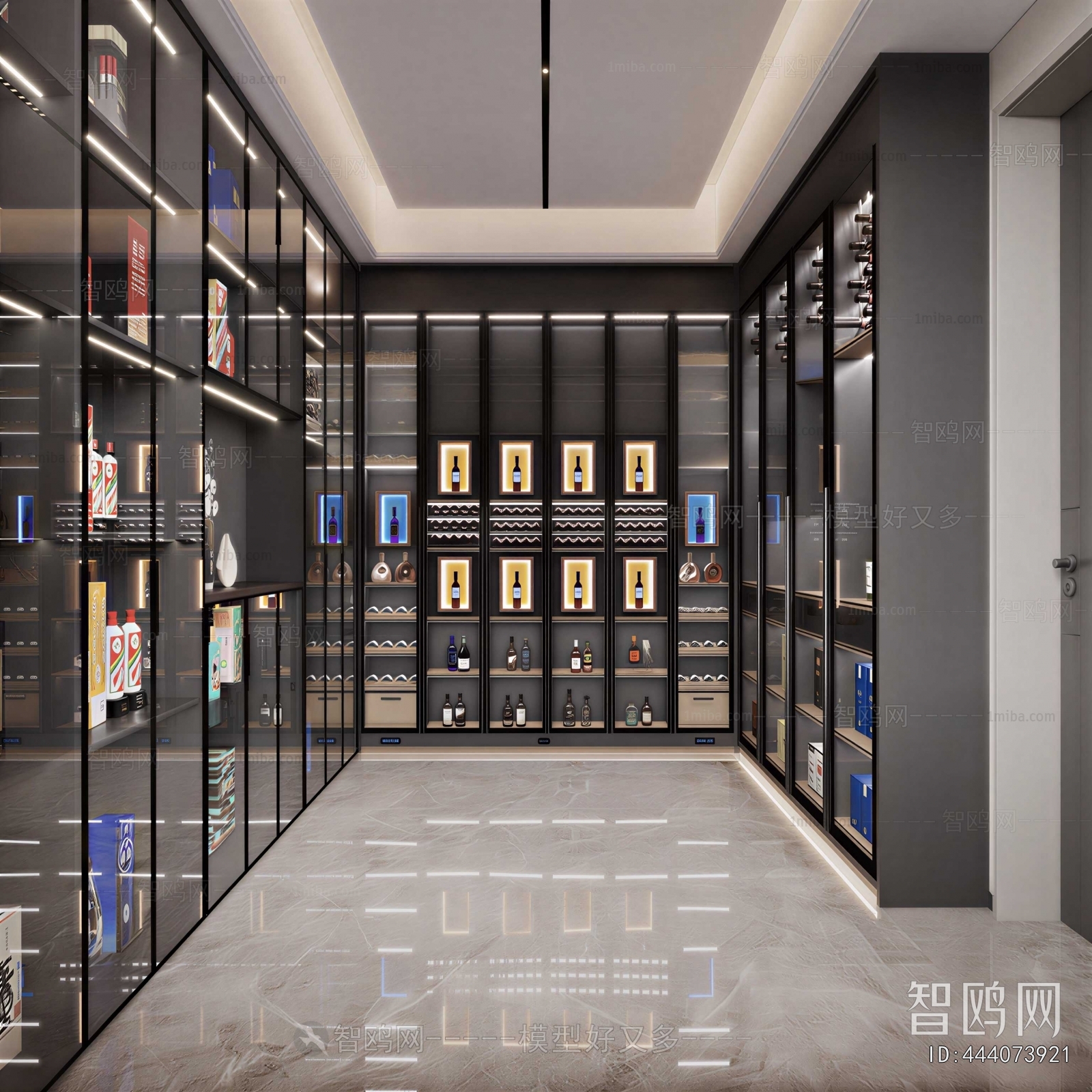 Modern Wine Cellar/Wine Tasting Room