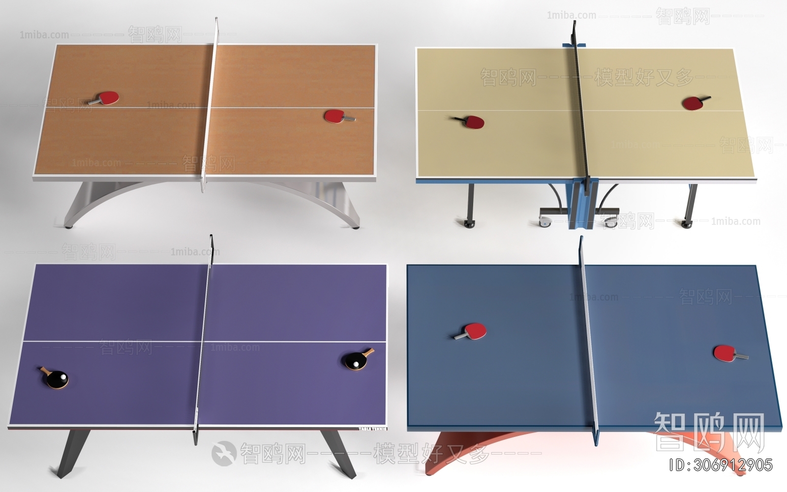 Modern Table-tennis Table