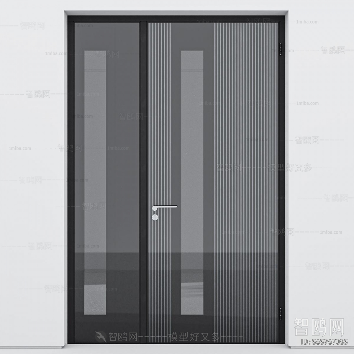 Modern Double Door