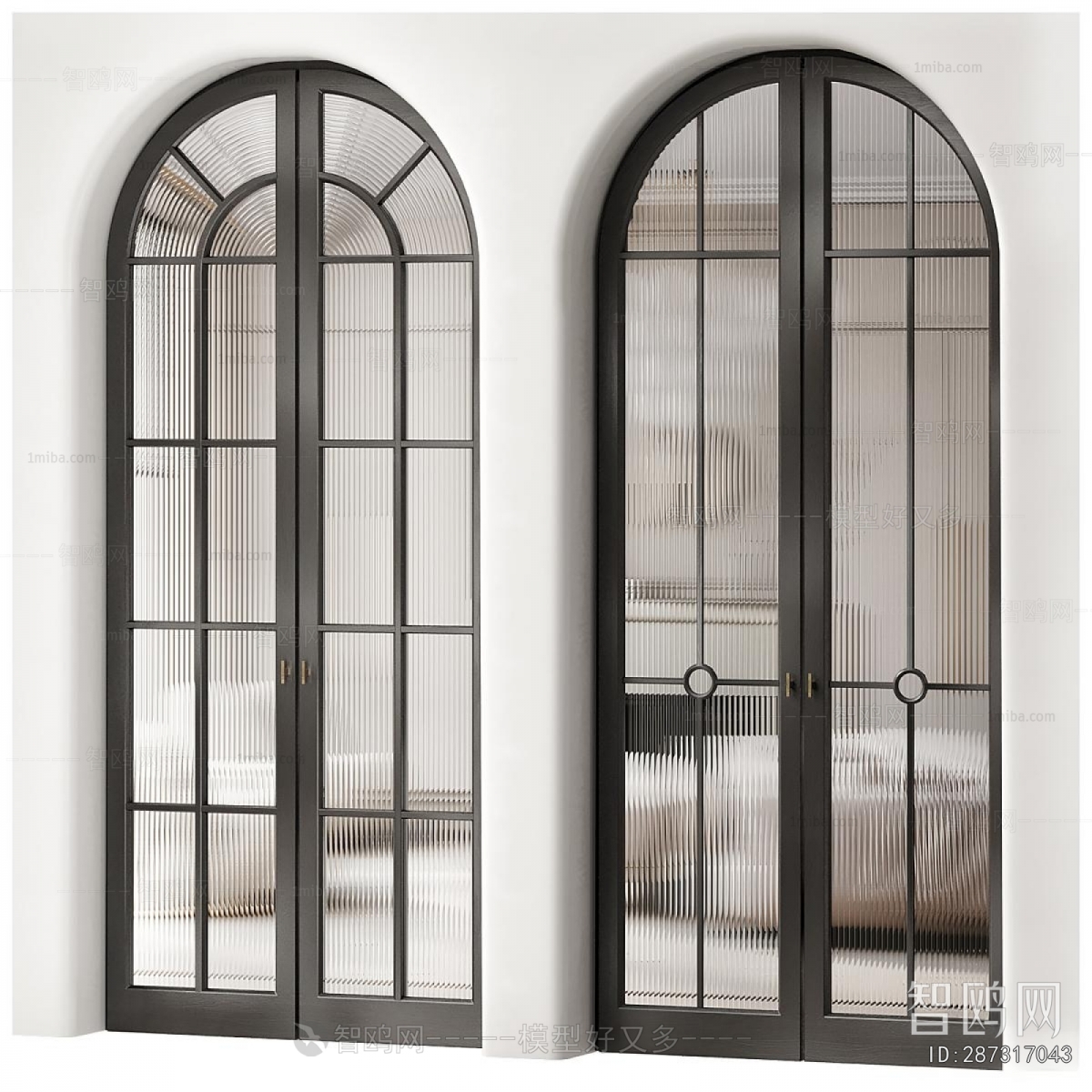 Modern Double Door