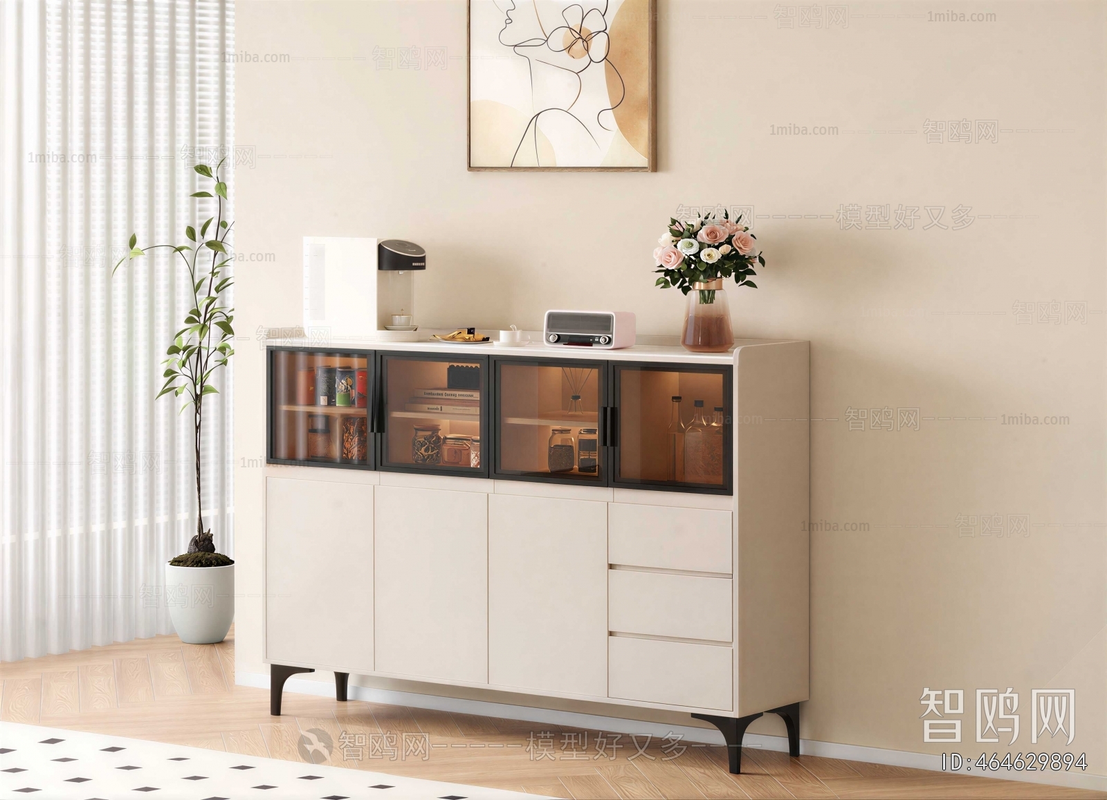 Modern Side Cabinet