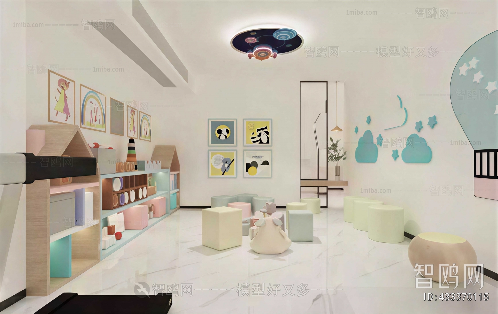 Modern Children's Playroom