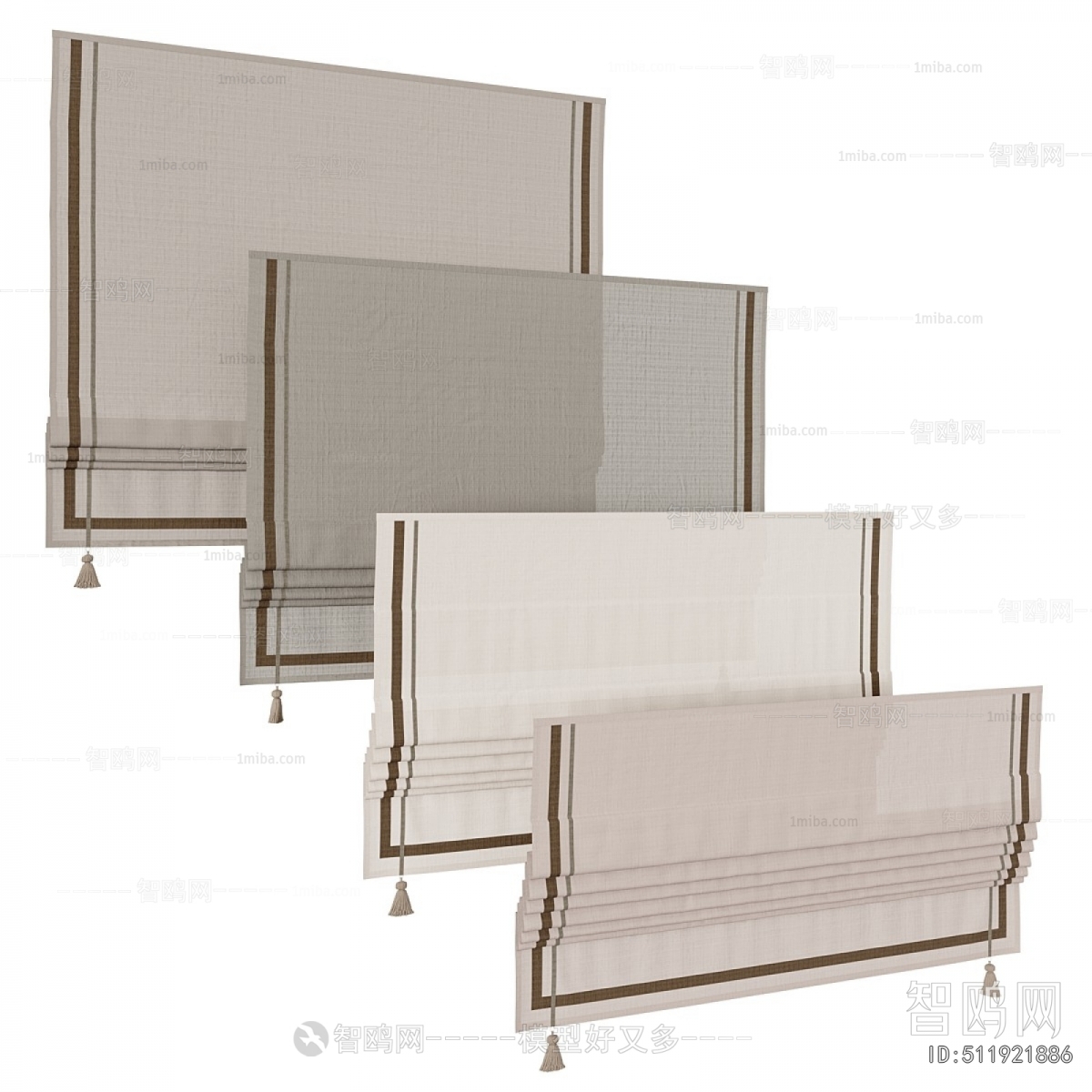 Modern Roman Curtain