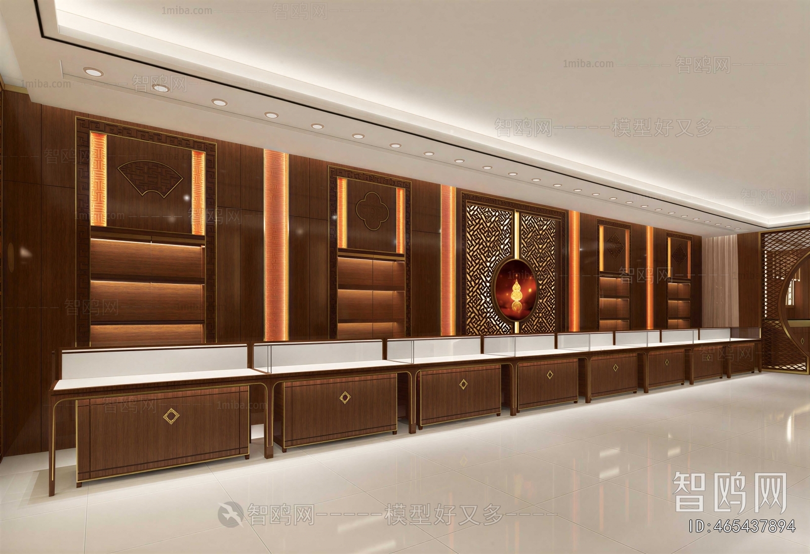 New Chinese Style Jewelry Store