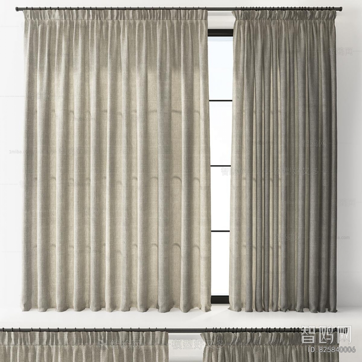Modern The Curtain