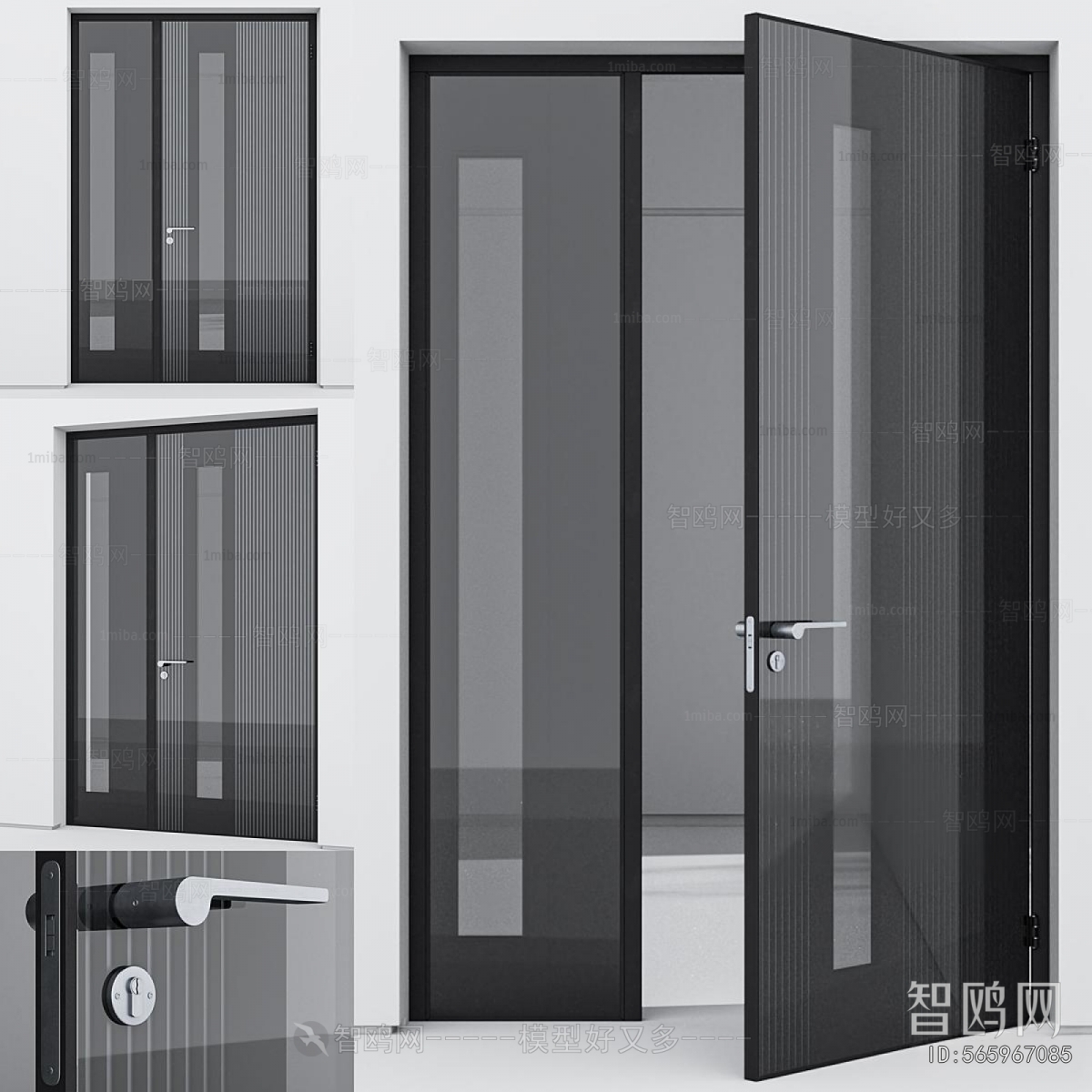 Modern Double Door