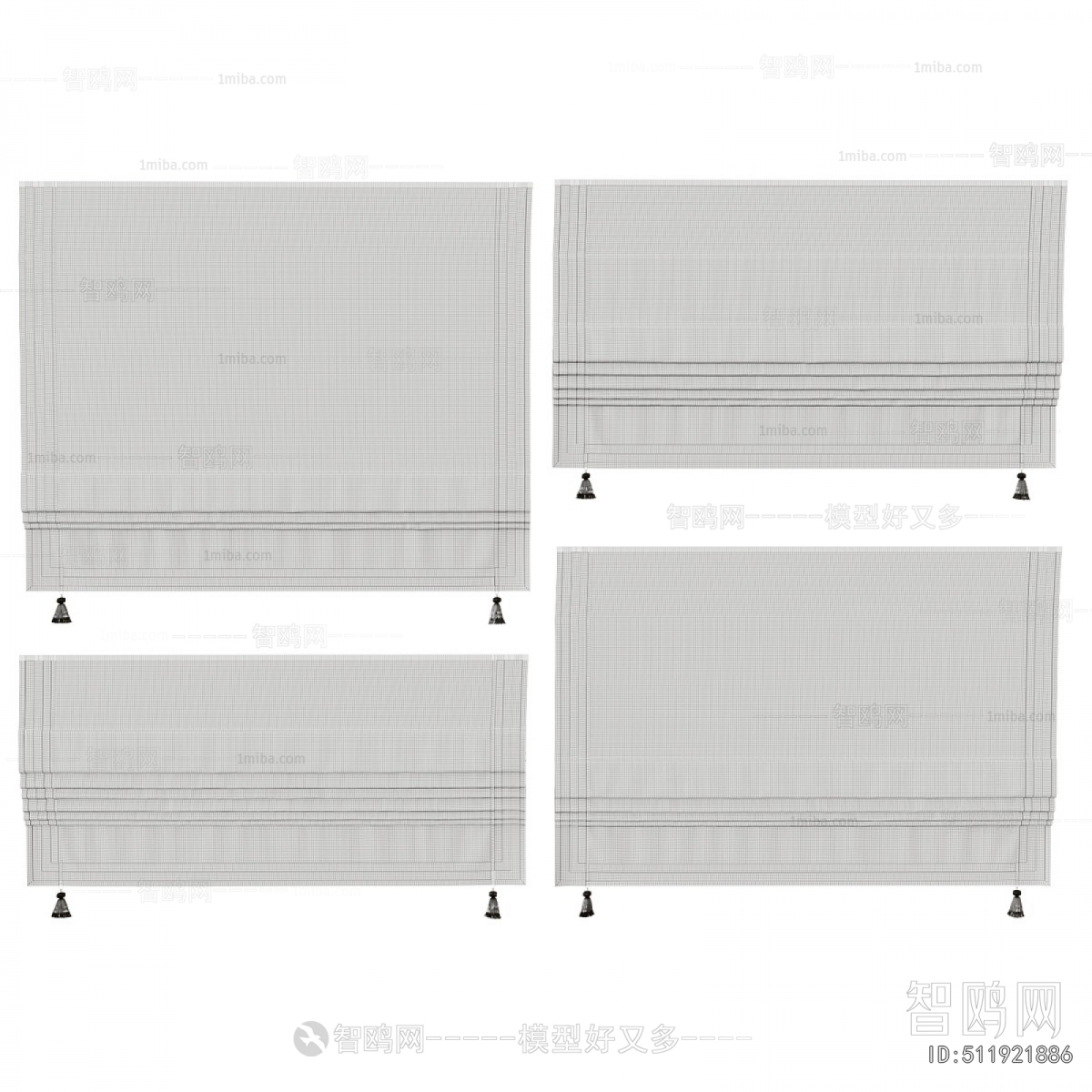 Modern Roman Curtain