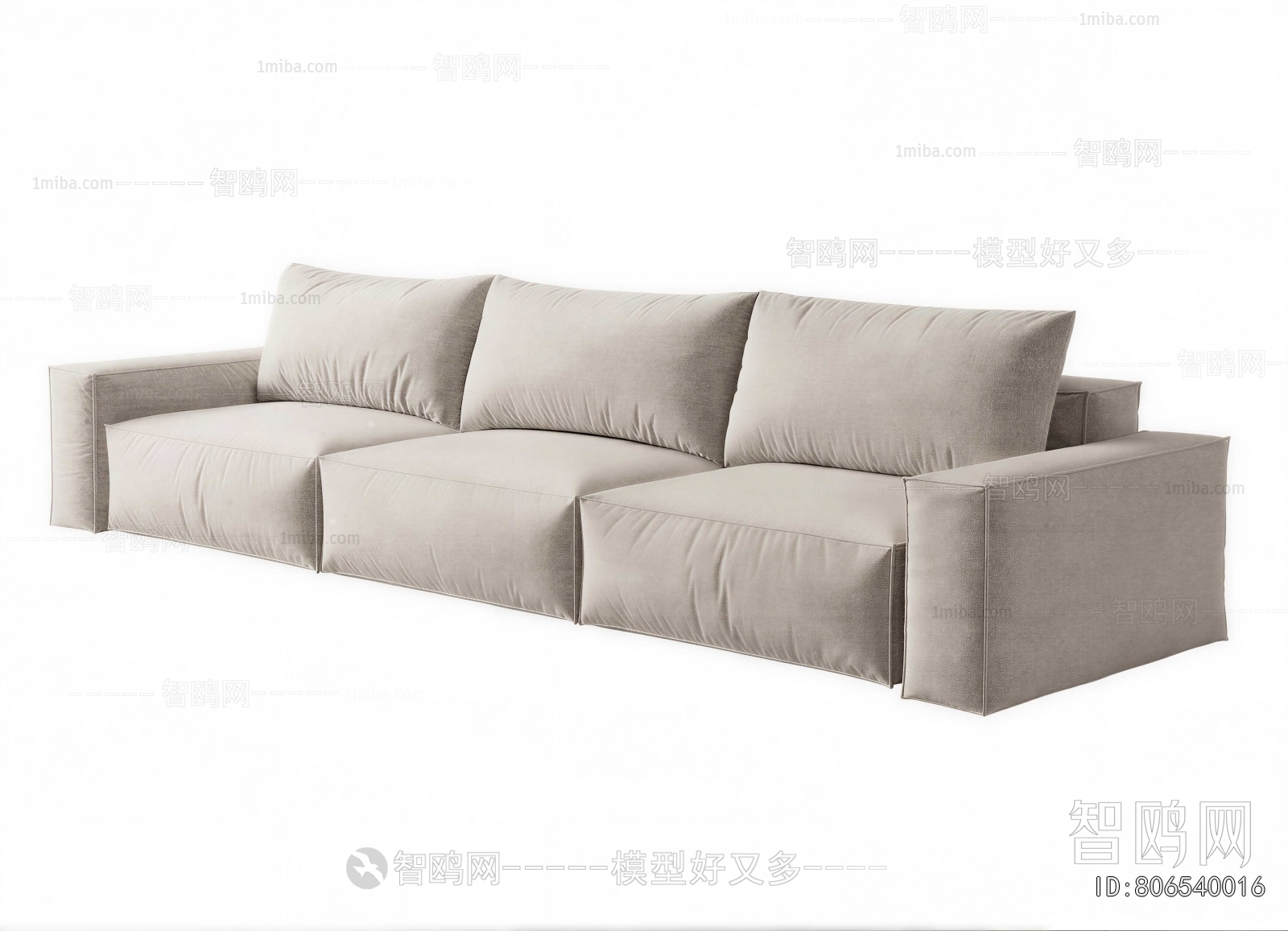 Modern Three-seat Sofa