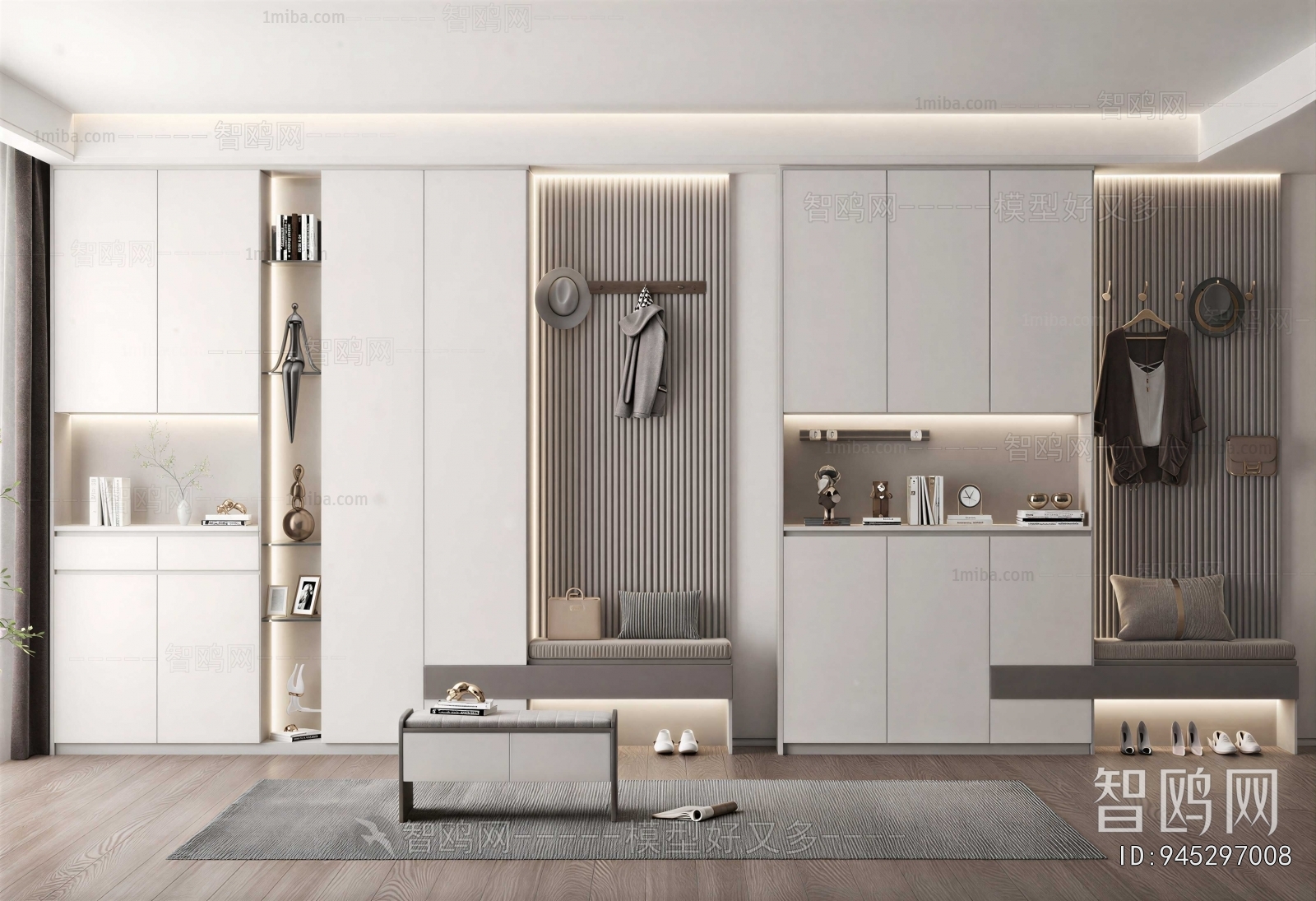 Modern Shoe Cabinet