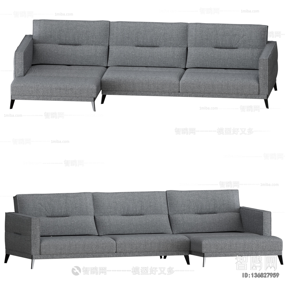 Modern Three-seat Sofa
