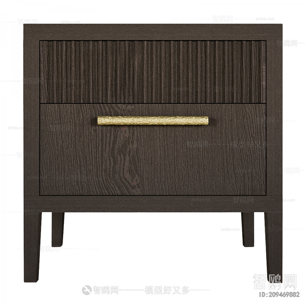 Nordic Style Bedside Cupboard