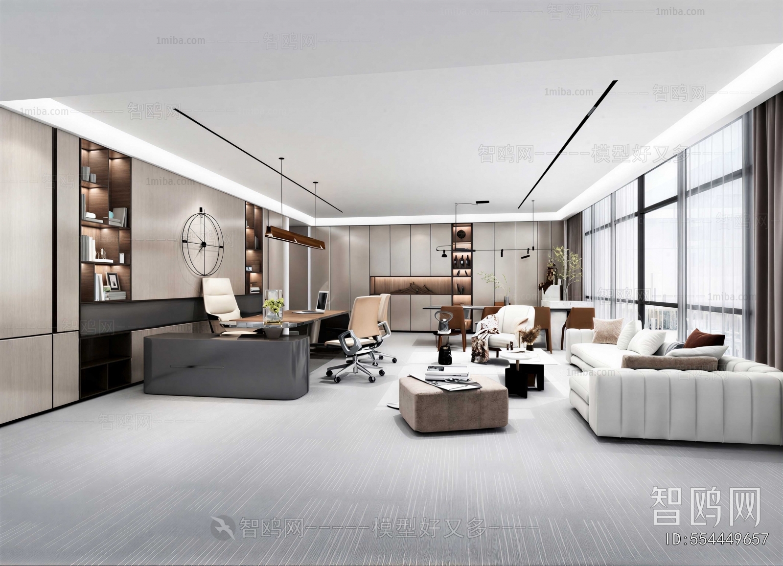 Modern Manager's Office