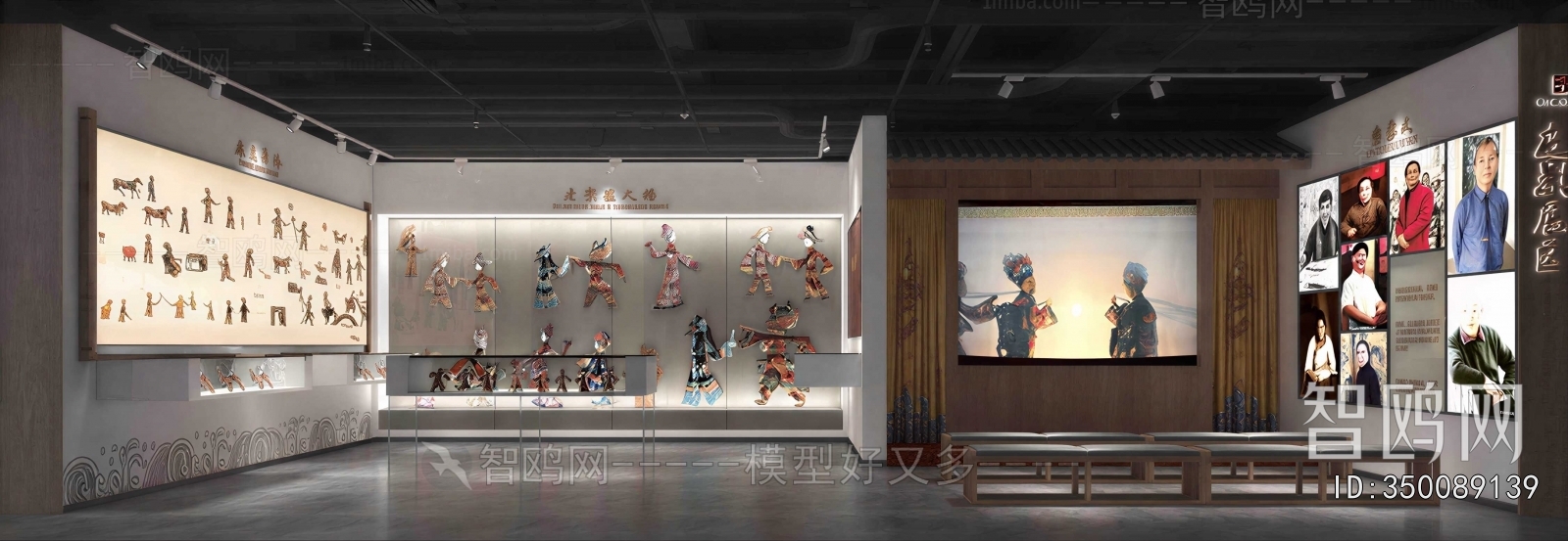 New Chinese Style Exhibition Hall