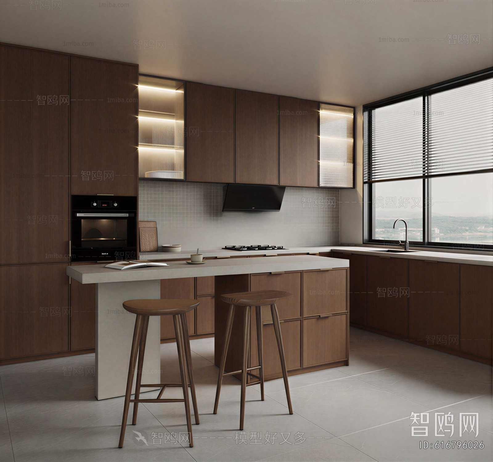 Modern Open Kitchen