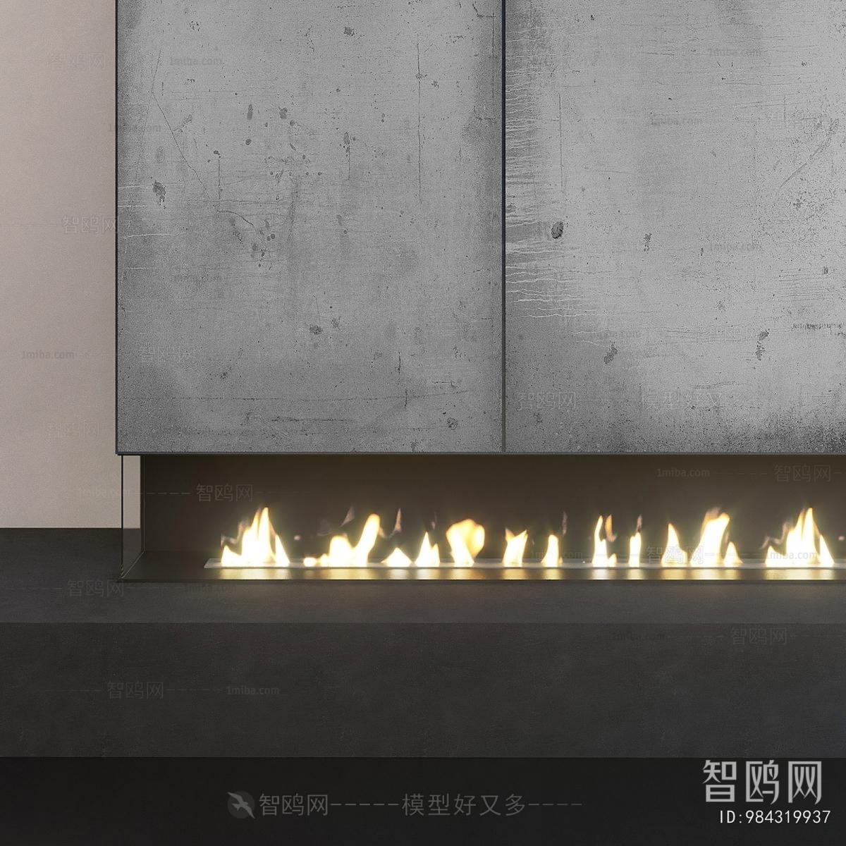 Modern Electronic Fireplace