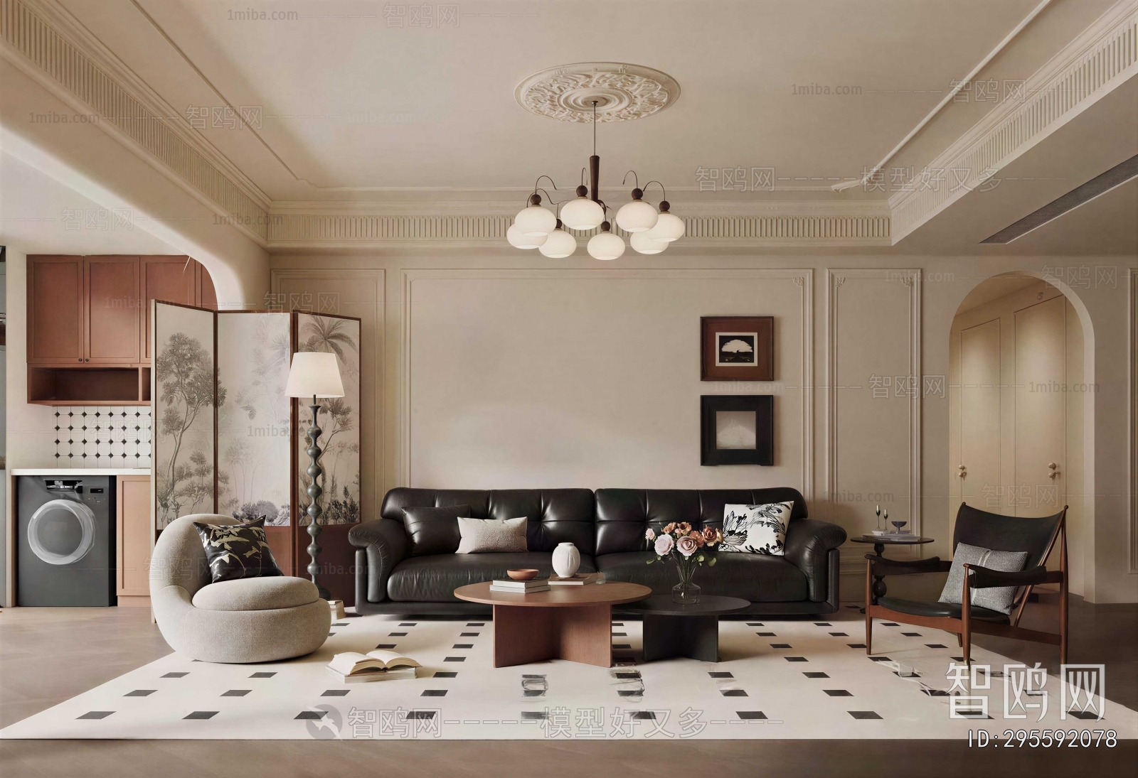 French Style A Living Room