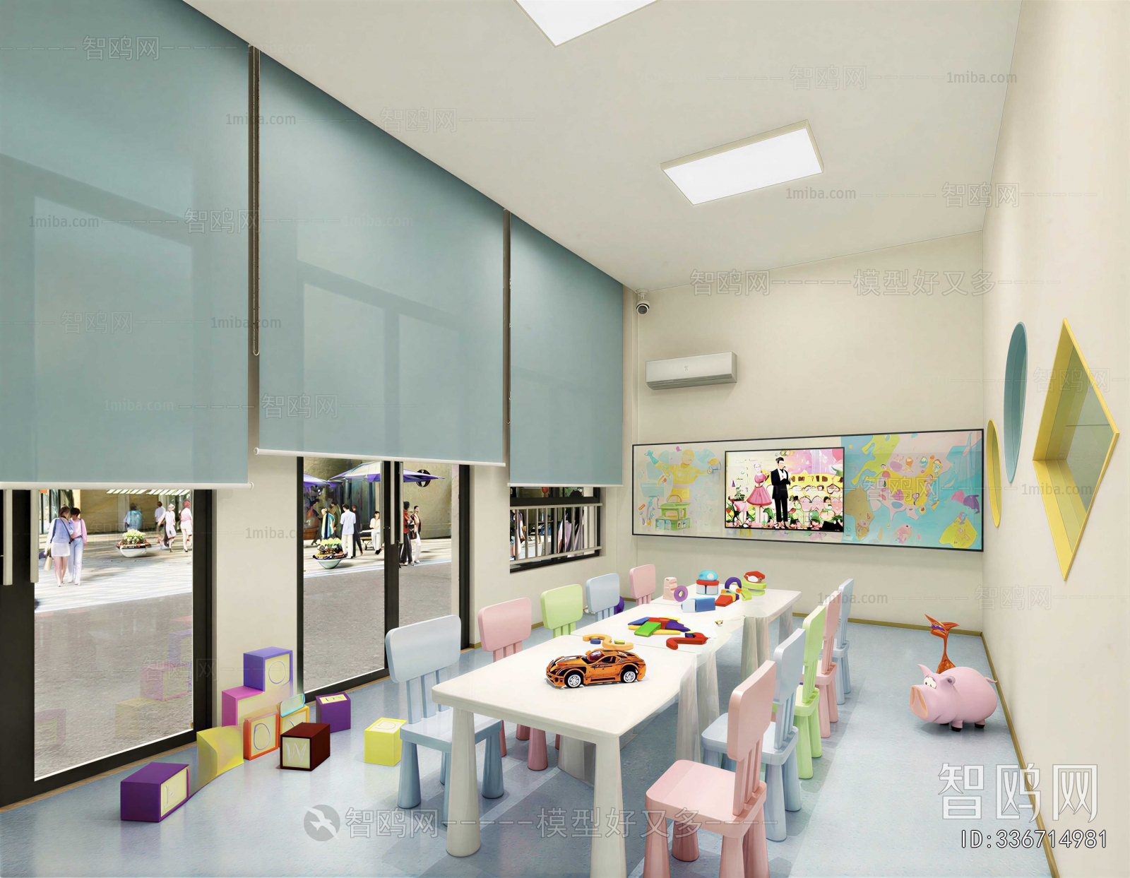 Modern Children's Playroom