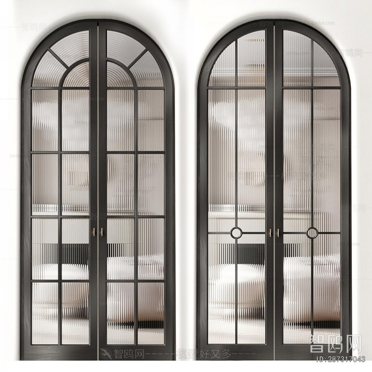 Modern Double Door