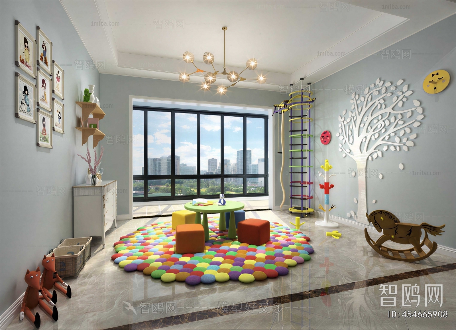 Modern Children's Playroom