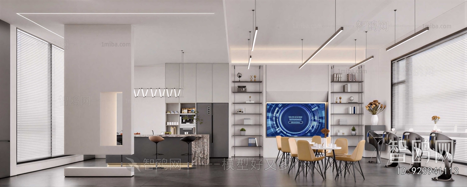 Modern Office Rest Area