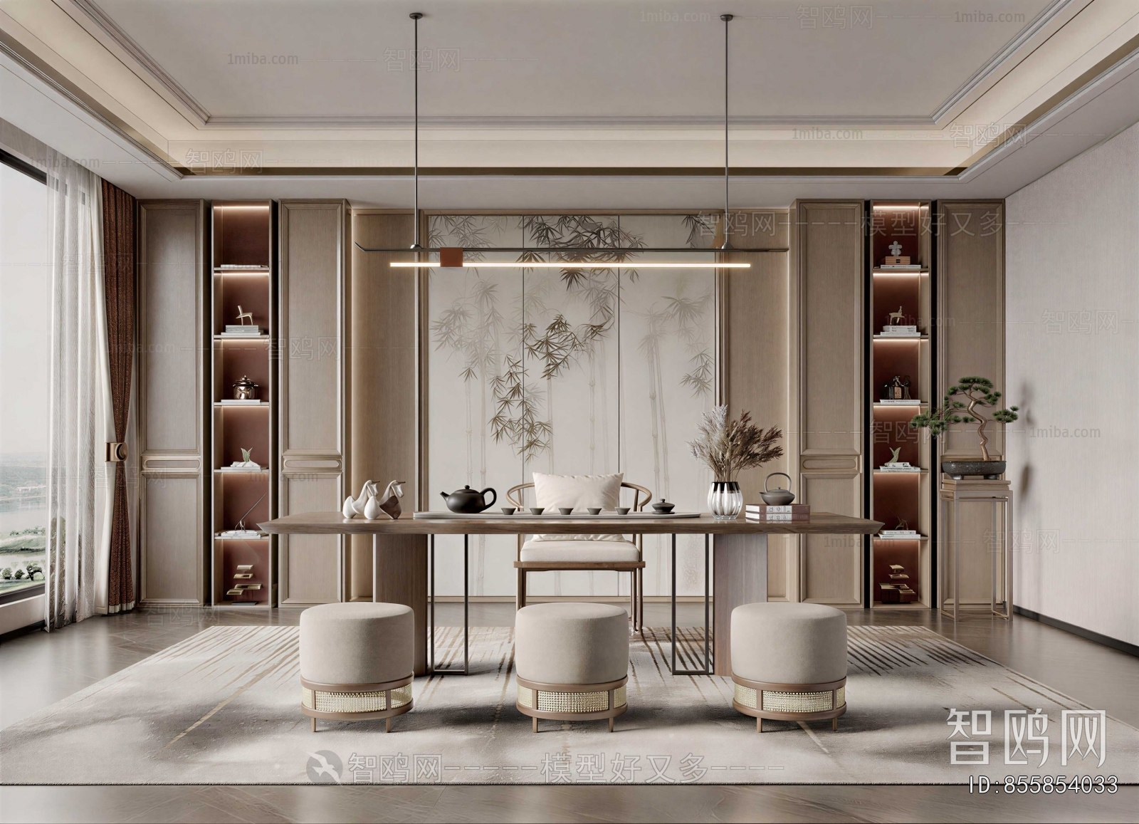 New Chinese Style Tea House
